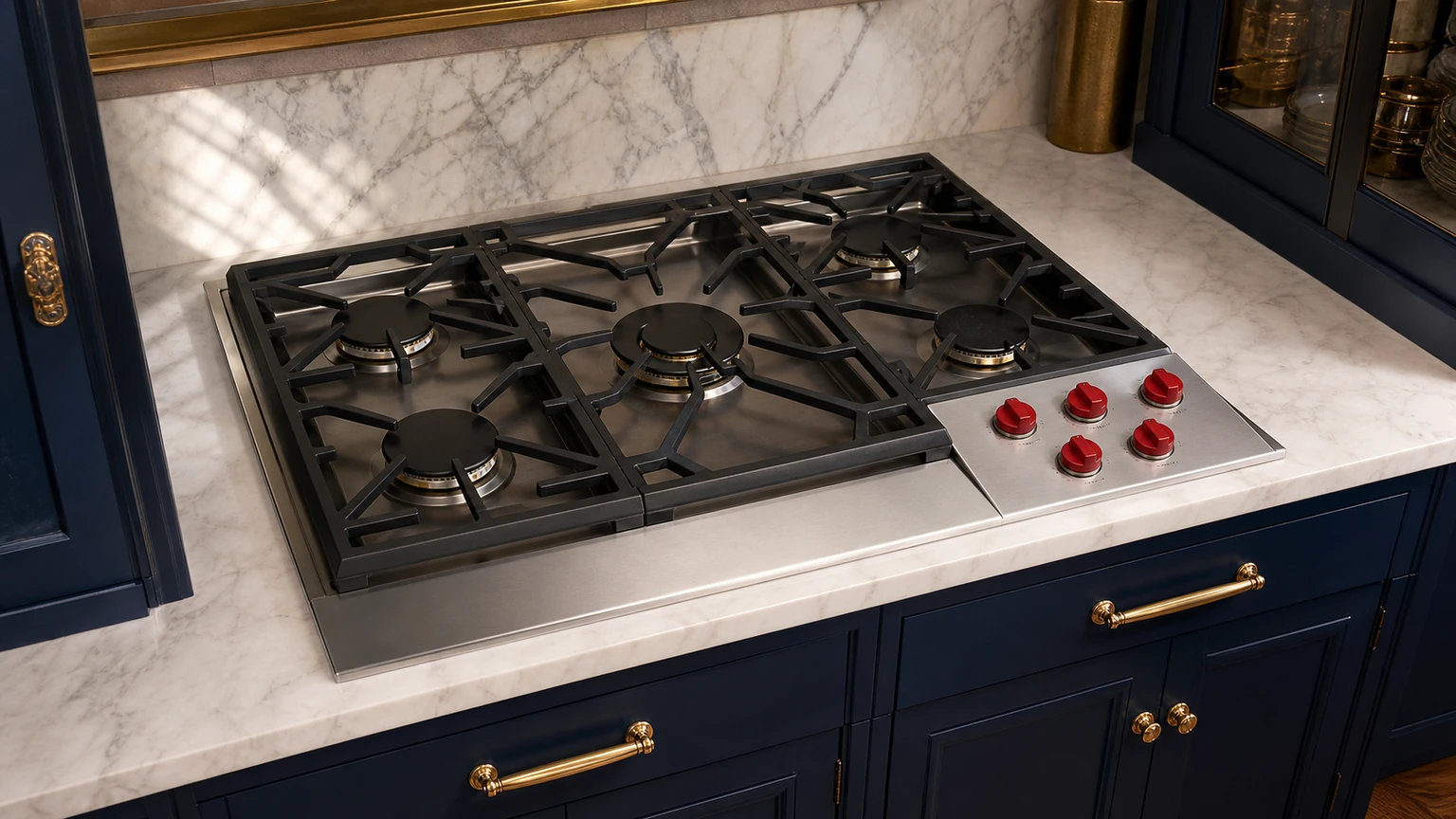 Built-in cooktop diagnostic visit in the service area